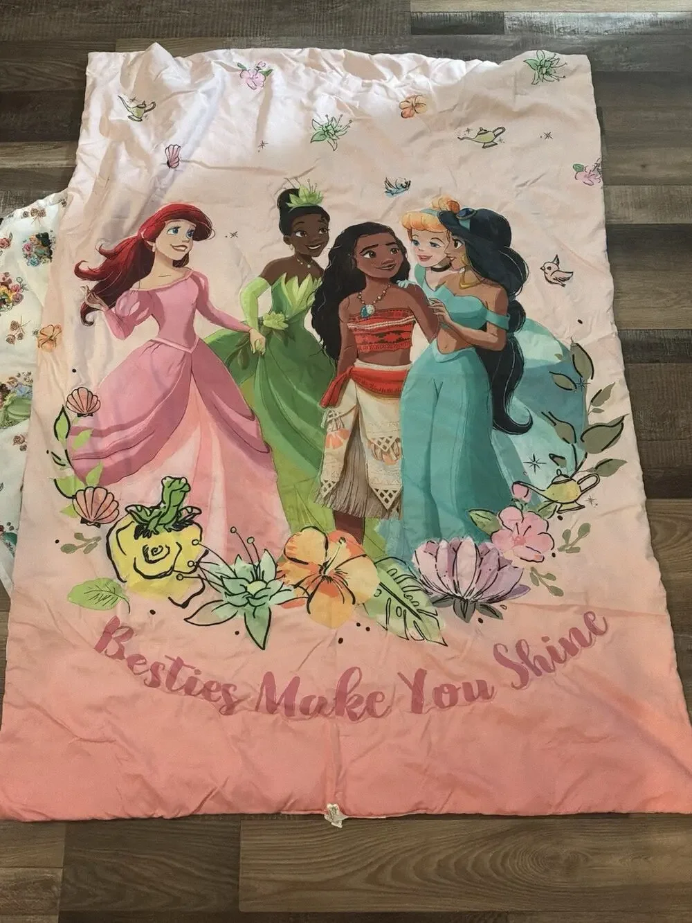 Little Girls Disney Princess Toddler Bed Set